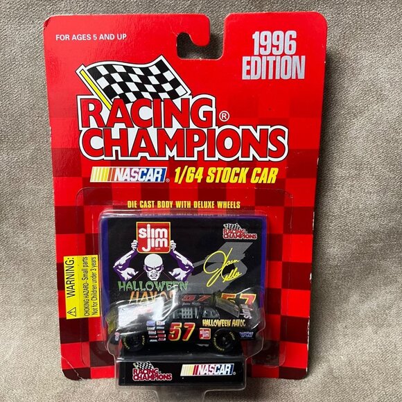 NASCAR #57 Jason Keller Slim Jim Chevy Monte Carlo 1996 Racing Champions 1:64 Di - Picture 1 of 3